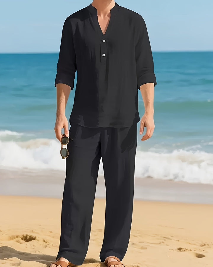 Bravion | Men’s Two-Piece Set designed for holiday comfort
