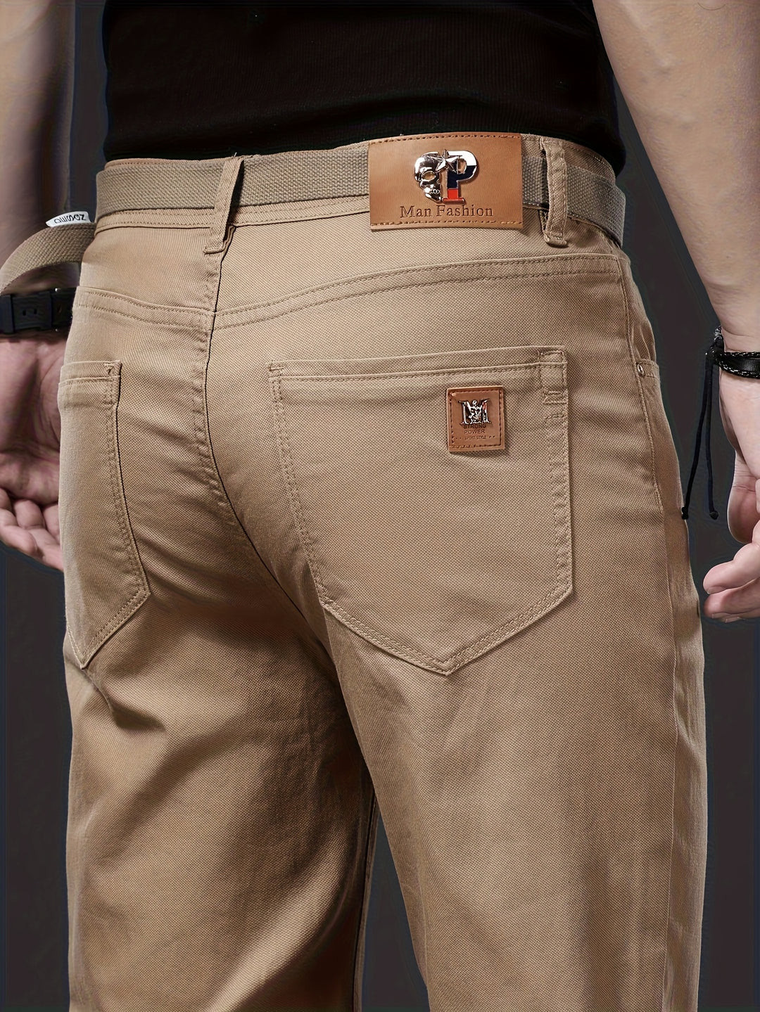Zenvor | Men’s Straight-Leg Trousers with polished, precise tailoring