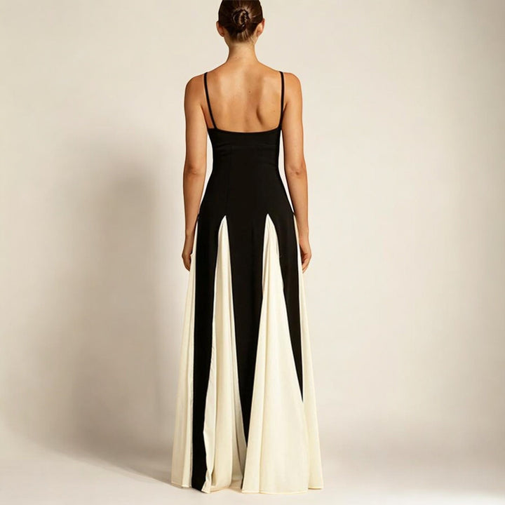 Zelina | Women’s Strappy Maxi Dress for Chic Ensemble
