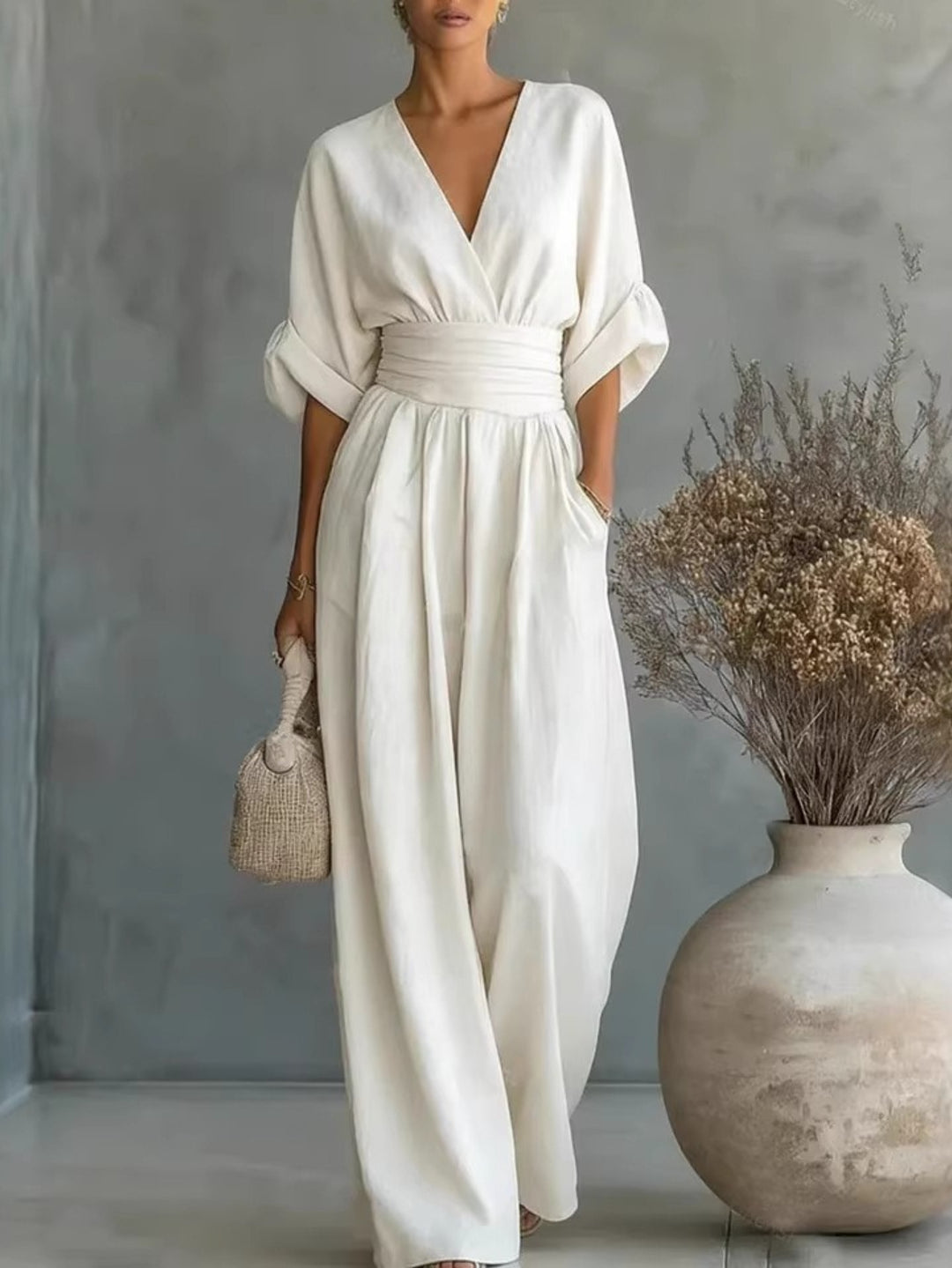 Elira | Women’s Jumpsuit with Defined Waist