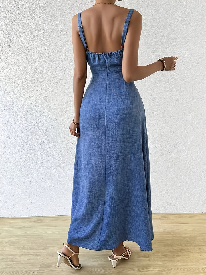 Arlene | Women’s Maxi Dress featuring a Defined Waist Area