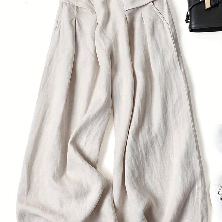 Velora | Women’s Wide-Leg Trousers designed for Laid-back Fit