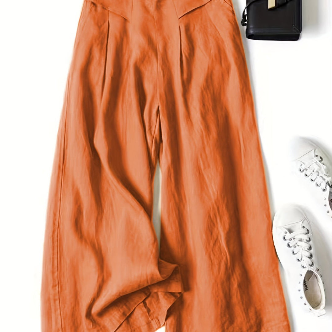 Velora | Women’s Wide-Leg Trousers designed for Laid-back Fit