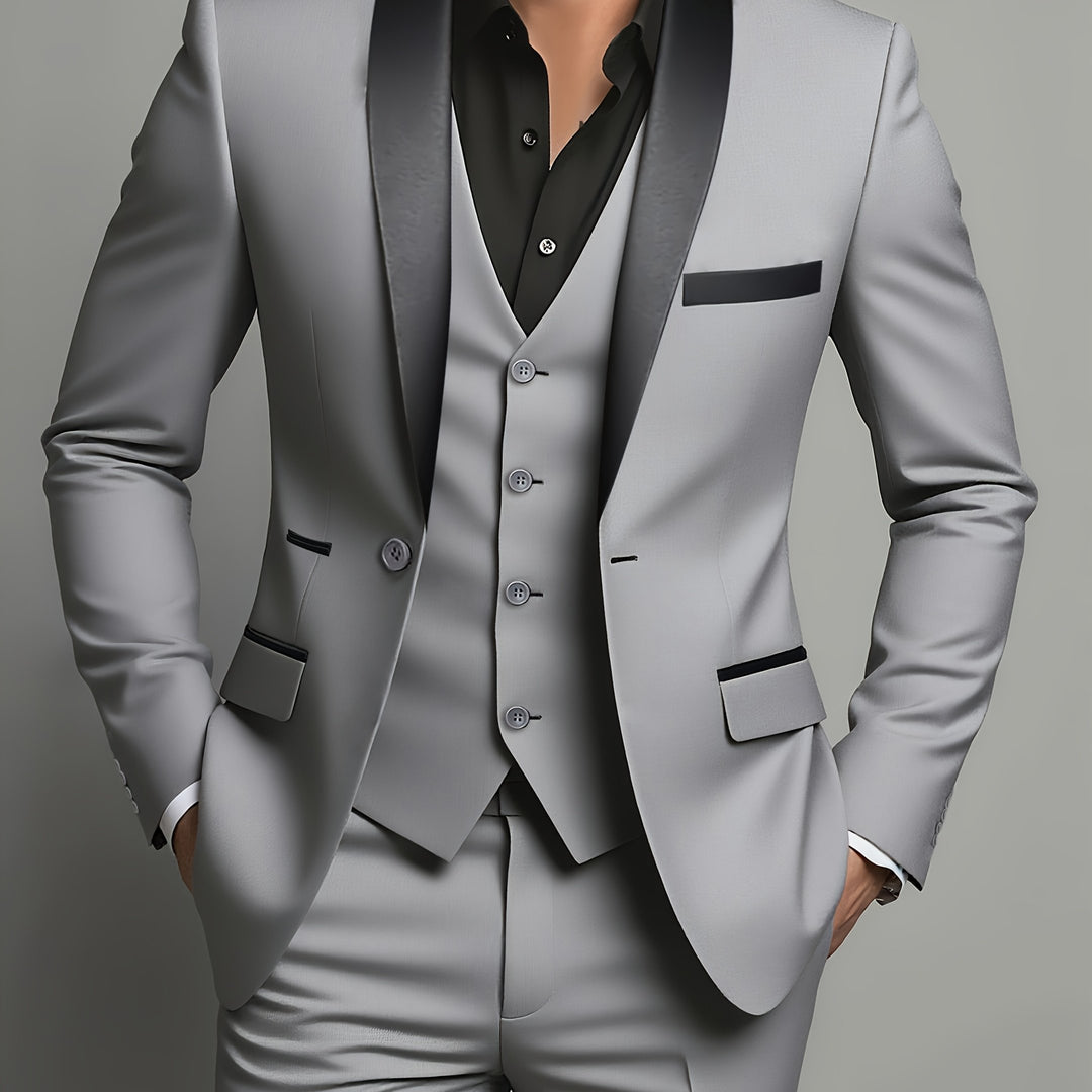 Lenvor | Men’s Three-Piece Suit designed for formal occasions