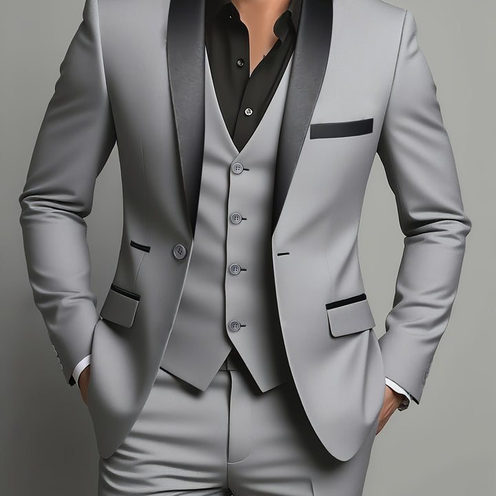 Lenvor | Men’s Three-Piece Suit designed for formal occasions