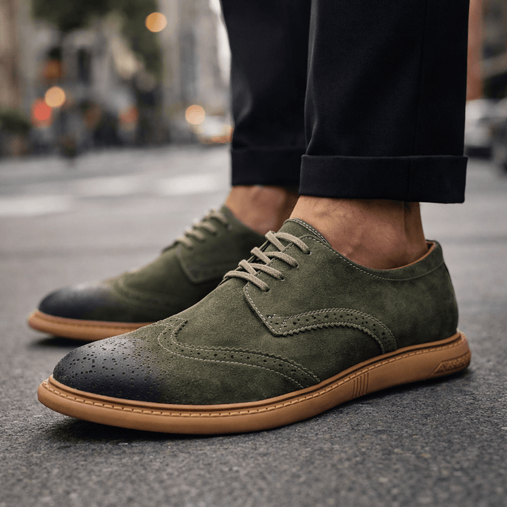 Bastian | Men’s Brogue Shoes for Neat Casual Clothing