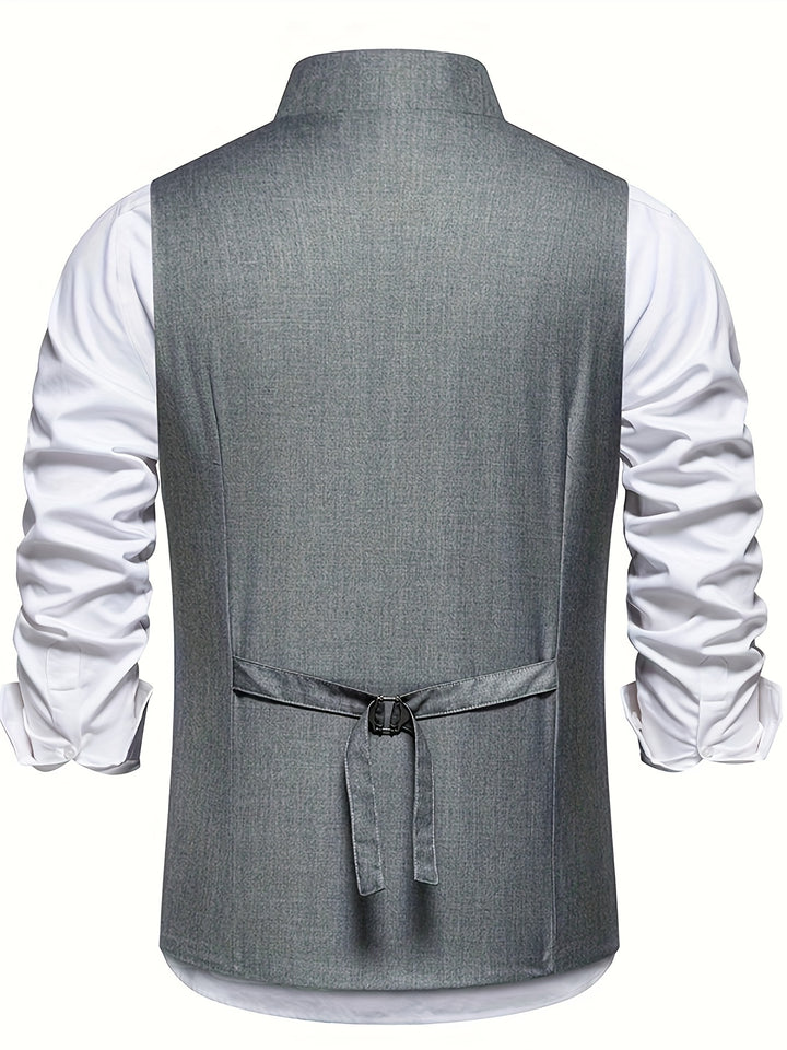 Valdren | Men’s Waistcoat with double-breasted front and tailored proportion