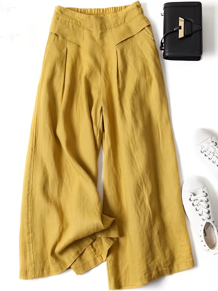 Velora | Women’s Wide-Leg Trousers designed for Laid-back Fit
