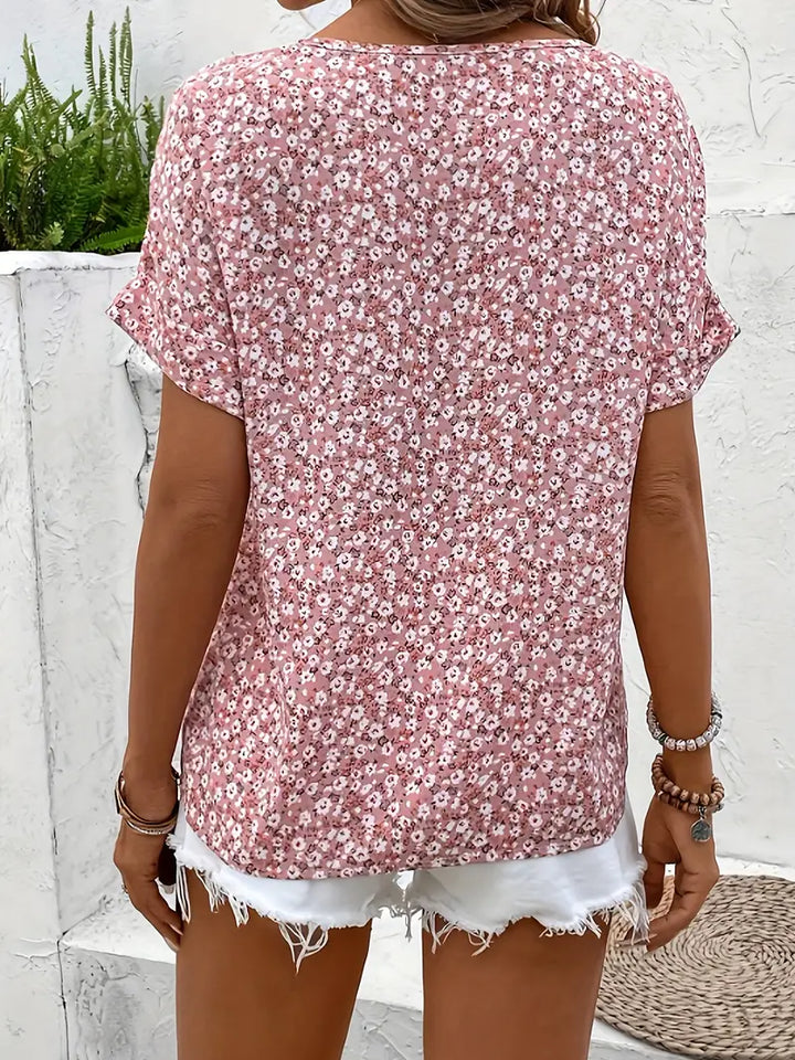 Elvara | Women’s Floral Blouse for Casual Summer Styling