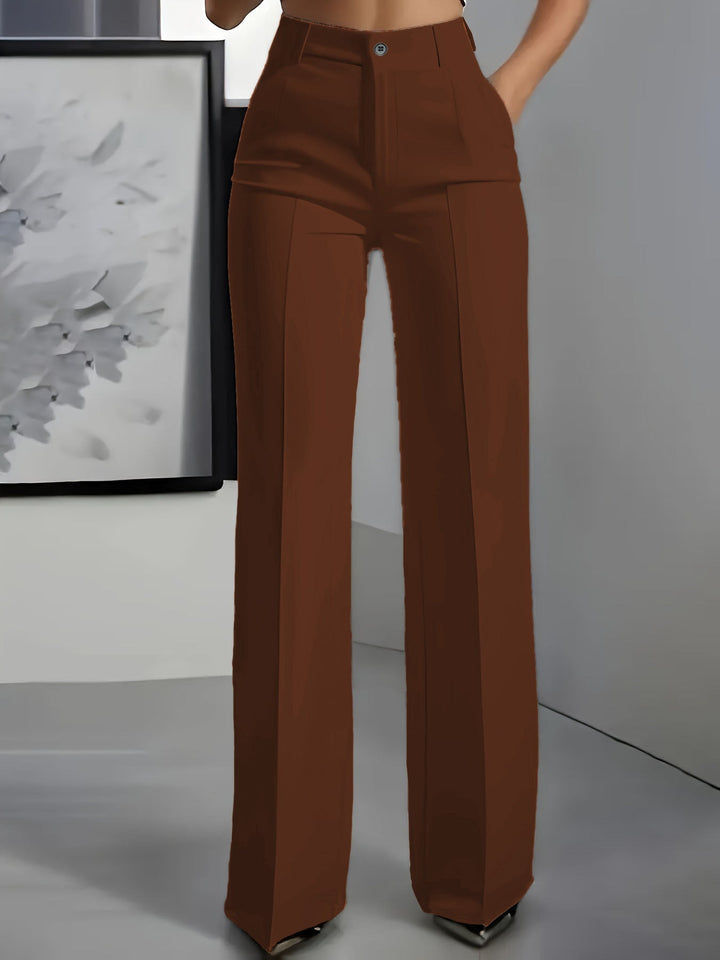 Virelta | Women’s High-Waist Trousers with straight-leg cut and tailored finish
