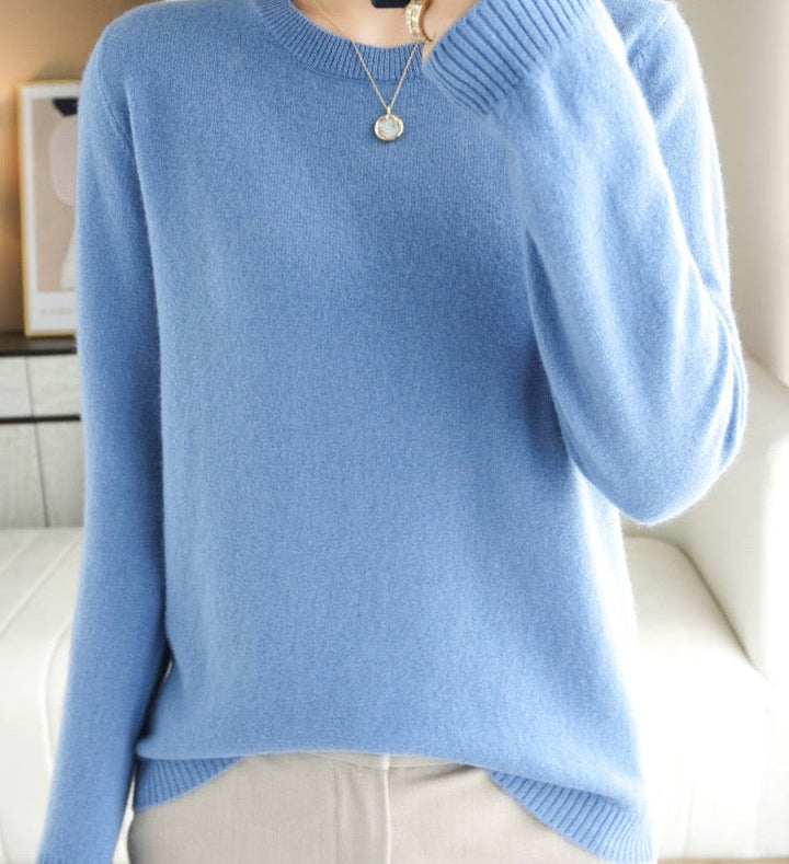 Serena | Women’s Crew Neck Sweater with Soft Feel