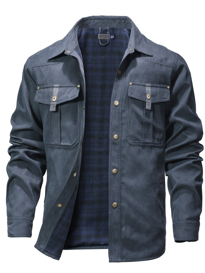 Rexton | Men’s Overshirt Jacket designed for Layered Looks