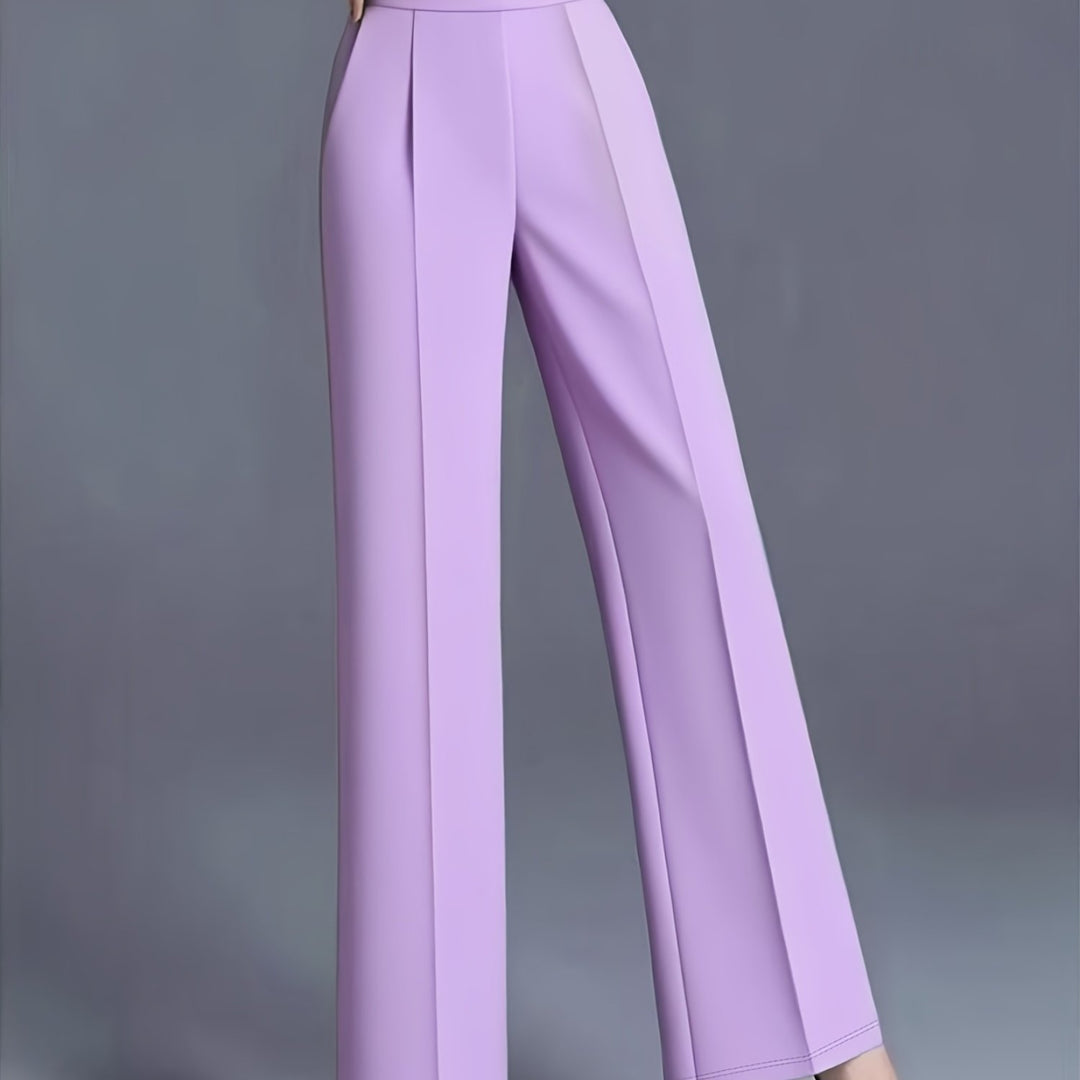 Lioren | Women’s High Waist Trousers with a tailored wide leg