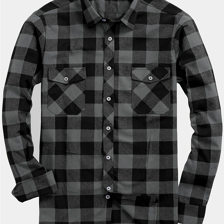 Dovian | Men’s Shirt in a Checked Casual Style