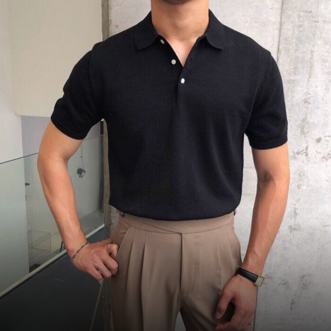 Everford™ | Russell – Buttonless Polo