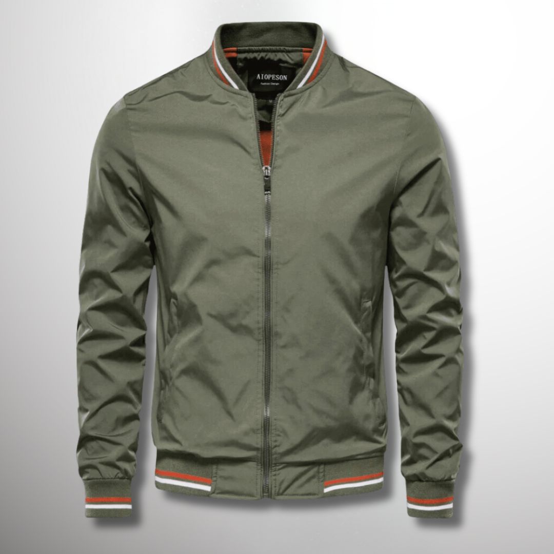Declan | Men’s Bomber Jacket with Zip Front