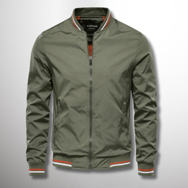 Declan | Men’s Bomber Jacket with Zip Front