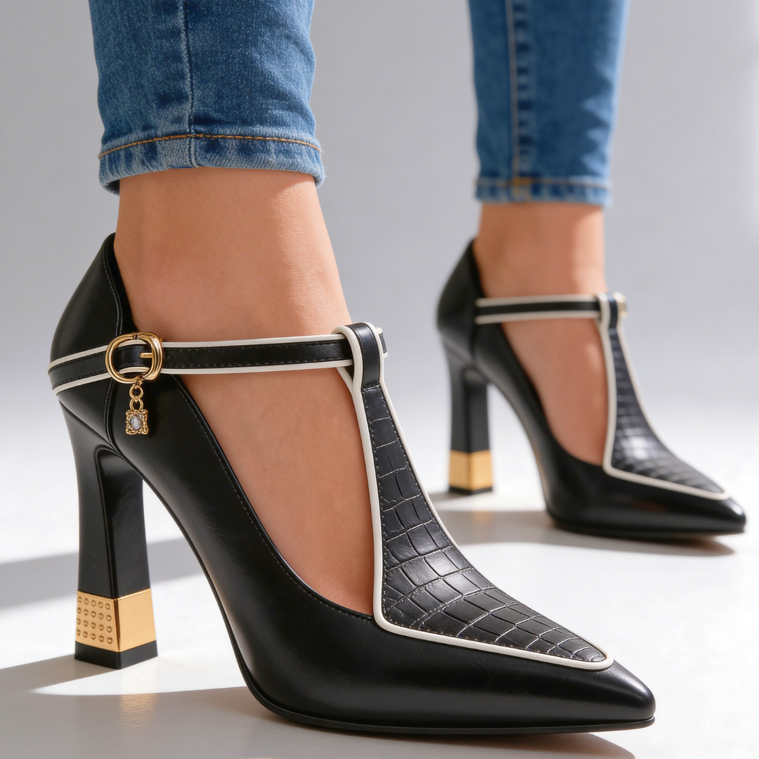 Isadora | Women’s T-Bar Heels for Occasion Outfits