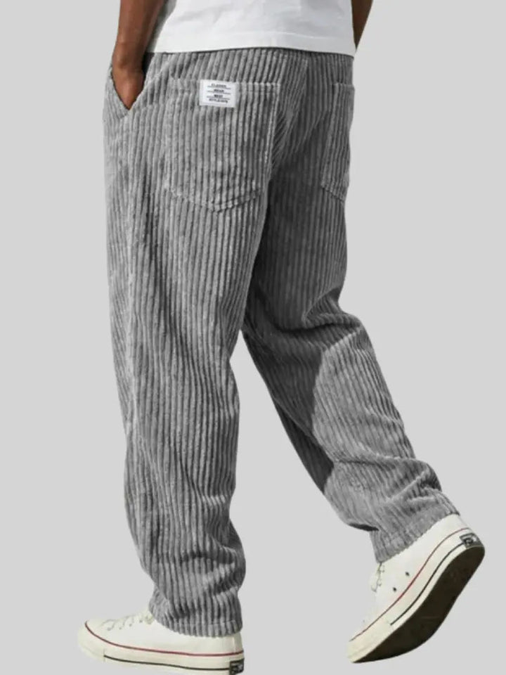 Rovek | Men’s Trousers with relaxed fit and elastic core line