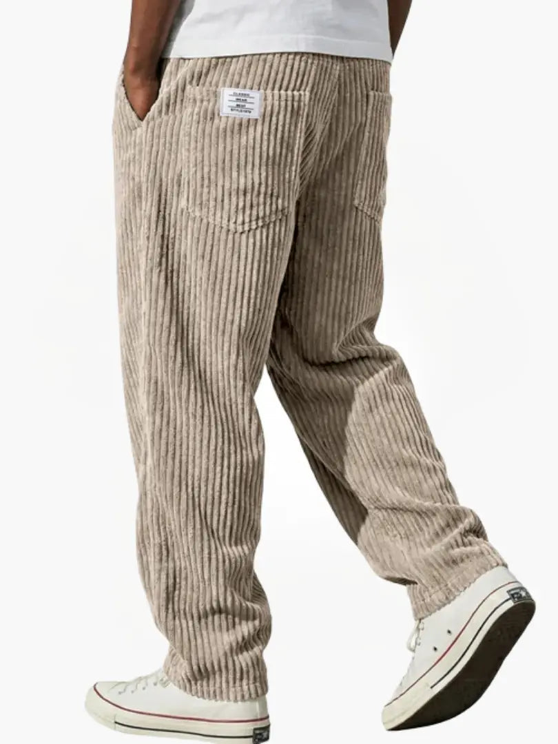 Rovek | Men’s Trousers with relaxed fit and elastic core line