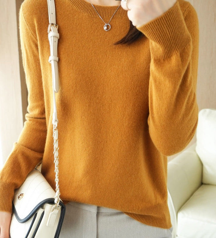 Serena | Women’s Crew Neck Sweater with Soft Feel