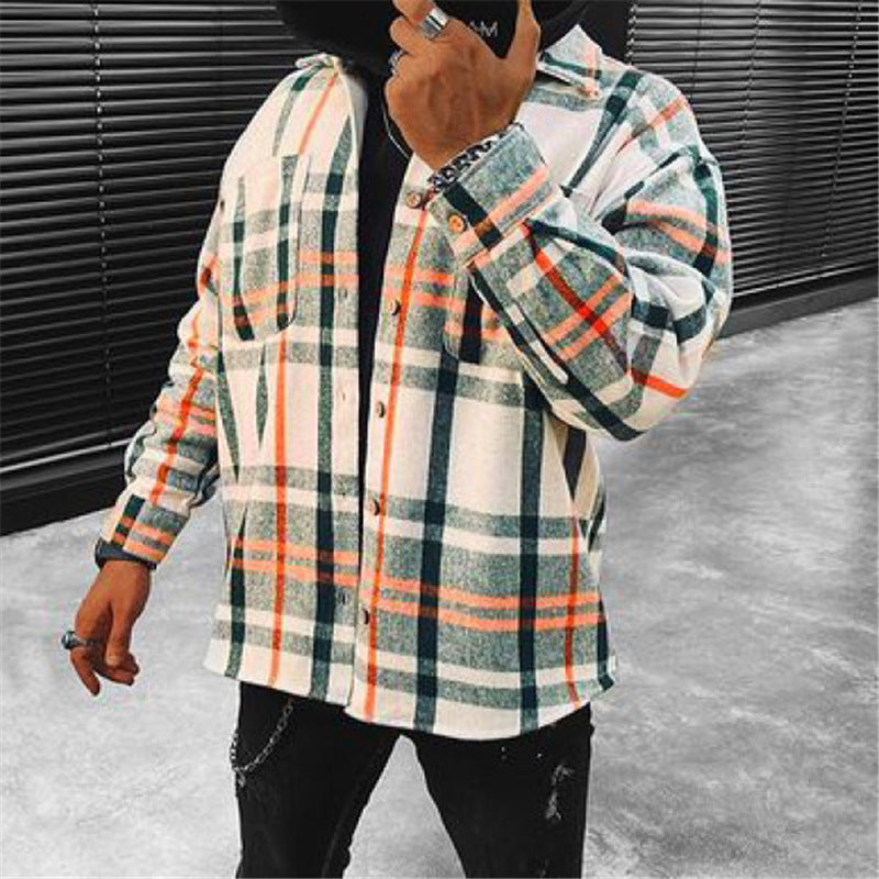 Virel | Men’s Check Shirt Jacket for Casual Layering