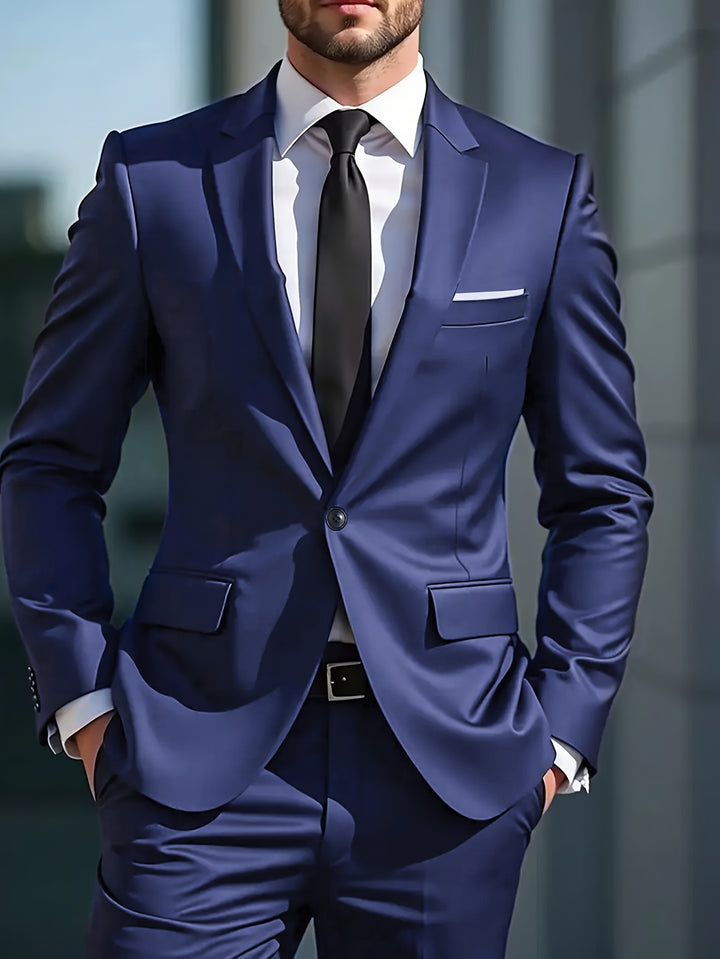 Trevano | Men’s Two-Piece Suit with tailored fit and sleek modern theme