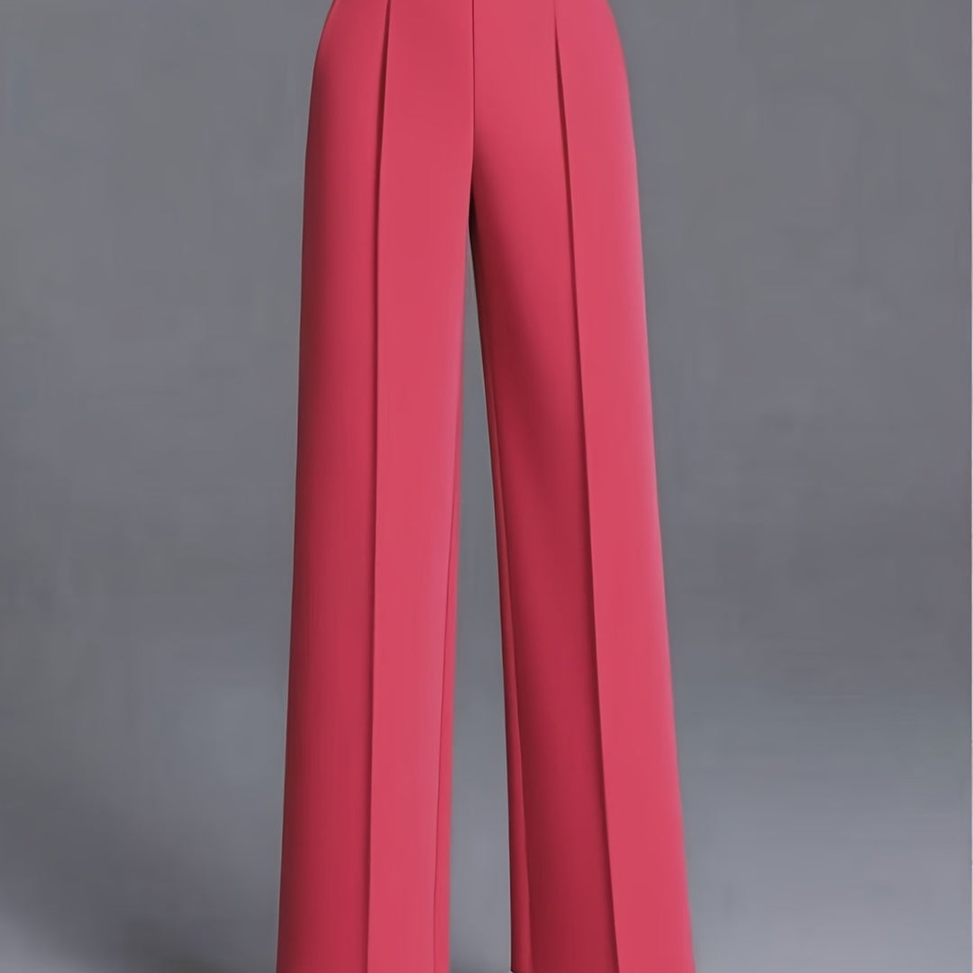 Lioren | Women’s High Waist Trousers with a tailored wide leg