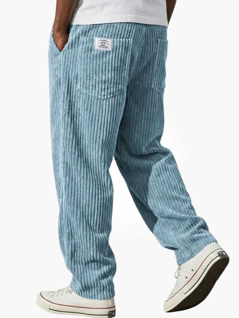 Rovek | Men’s Trousers with relaxed fit and elastic core line