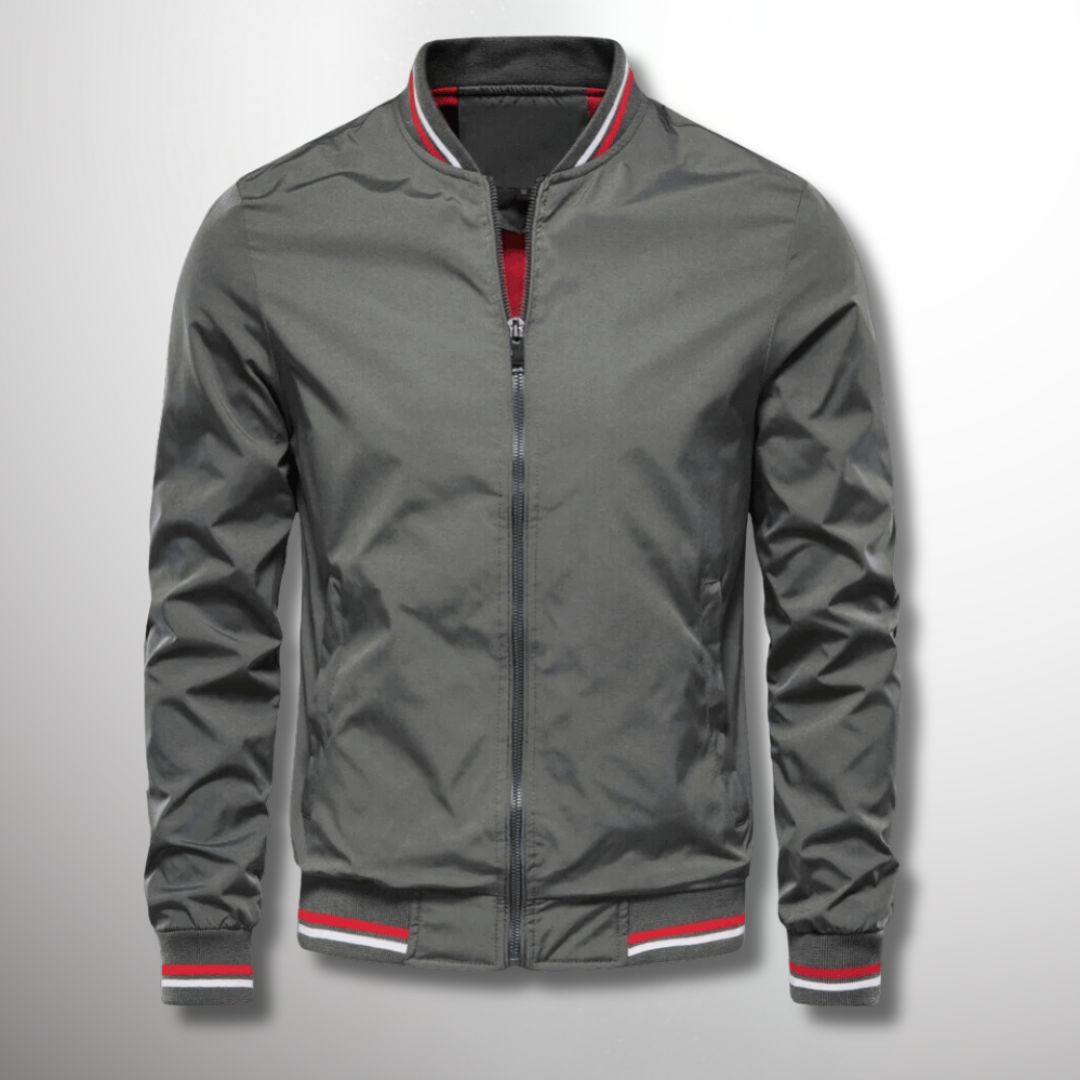 Declan | Men’s Bomber Jacket with Zip Front