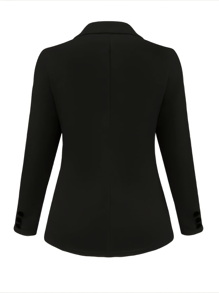 Velora | Women’s Open-Front Blazer with cuff button closure