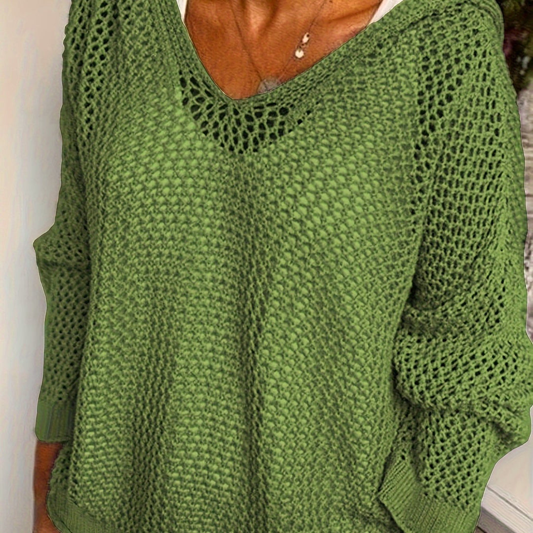 Javeline | Women’s Top featuring Openwork Refined Accent