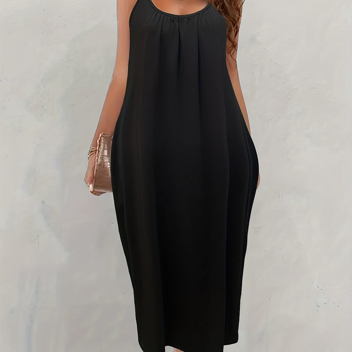 Seravine | Women’s Maxi Dress with spaghetti straps and relaxed appeal