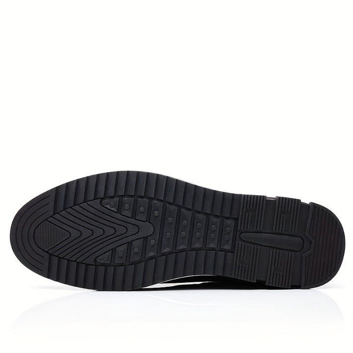 Zerion | Men’s Lace-Up Shoes with quilted panel design and sharp modern outline