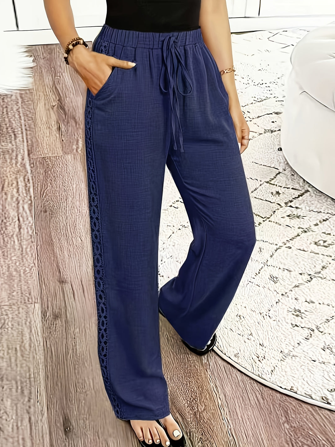 Nevira | Women’s Trousers with Drawstring Torso