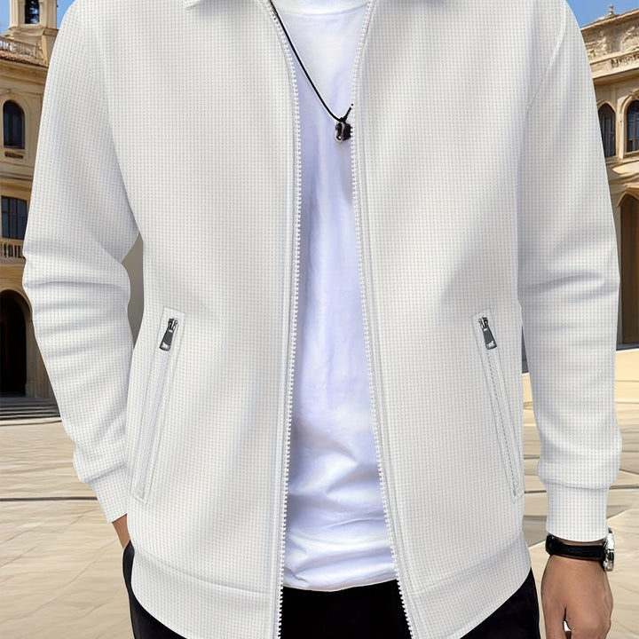Corvin | Men’s Zip Jacket in a Clean Modern Style