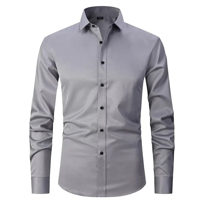 Thomas | Men’s Stretch Shirt with Clean Formal Look