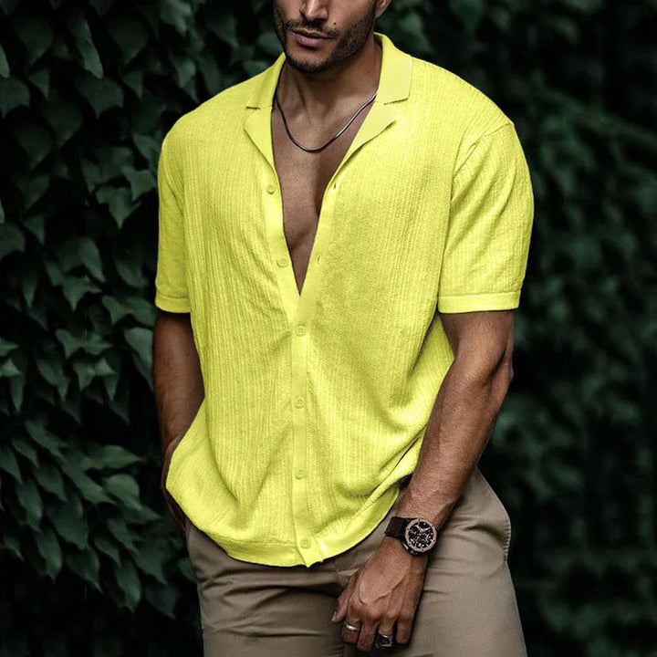Elion | Men’s Casual Shirt with Short Sleeves