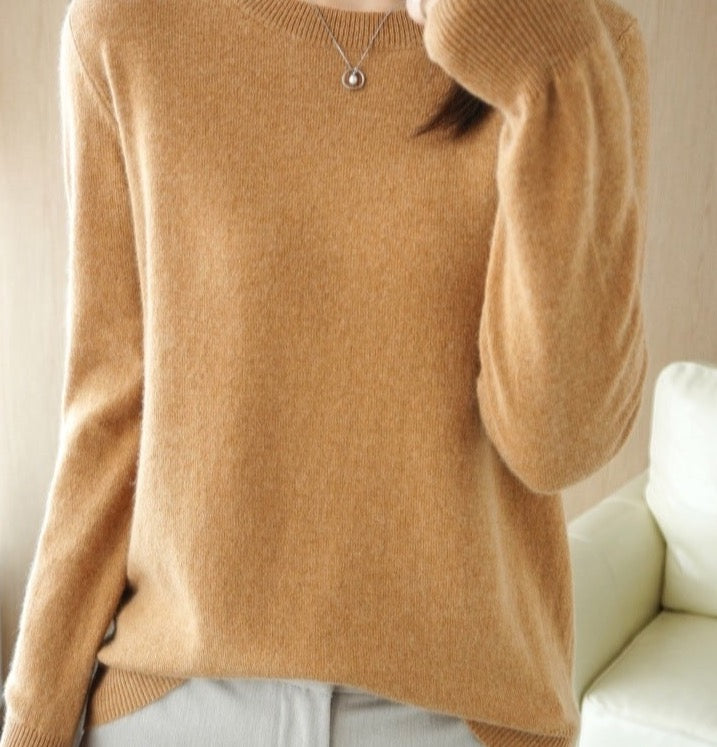Serena | Women’s Crew Neck Sweater with Soft Feel