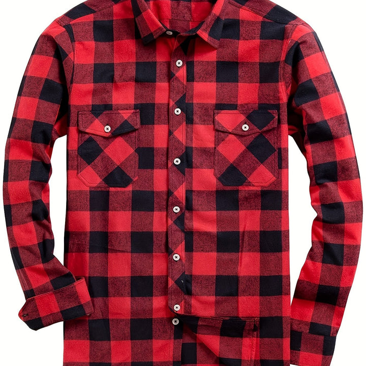 Dovian | Men’s Shirt in a Checked Casual Style