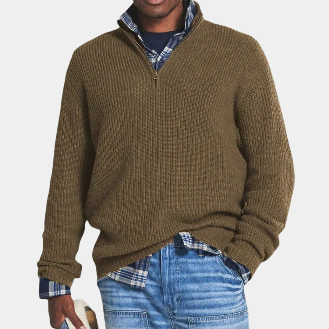 Everford™ | Edward – Half-Zip Jumper for Men