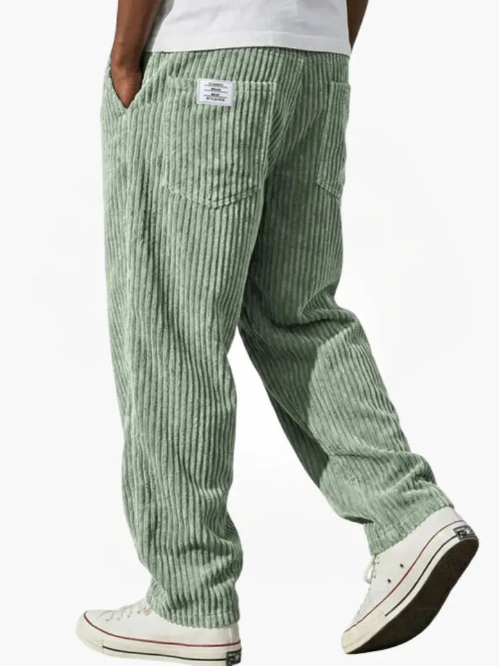 Rovek | Men’s Trousers with relaxed fit and elastic core line
