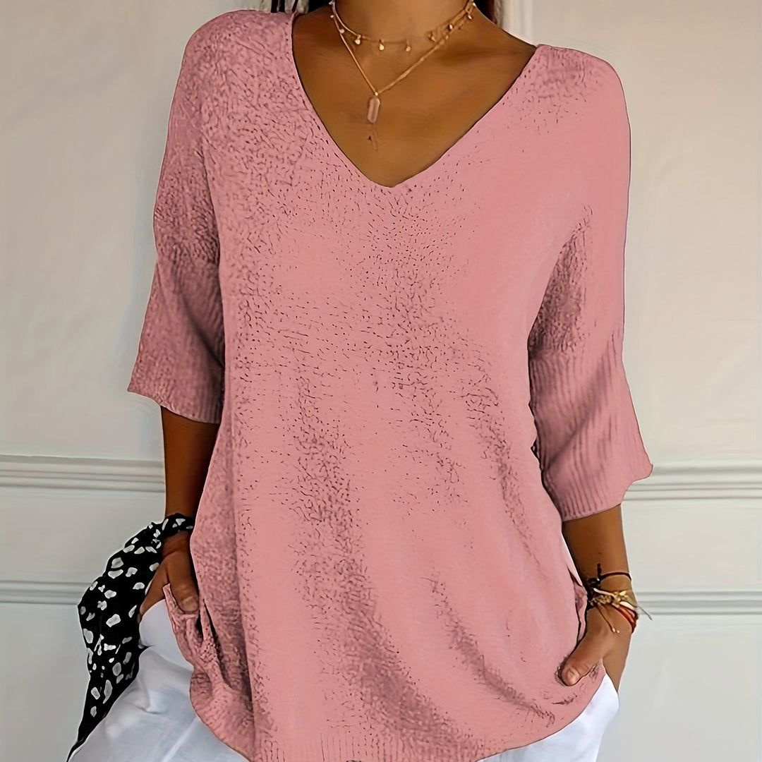 Torvella | Women’s V-Neck Top for Easy Everyday Appearance