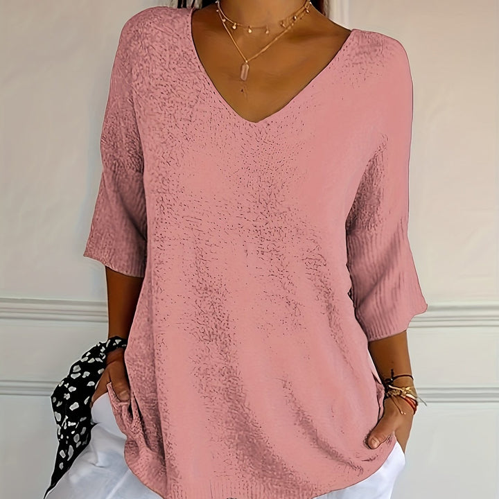 Torvella | Women’s V-Neck Top for Easy Everyday Appearance