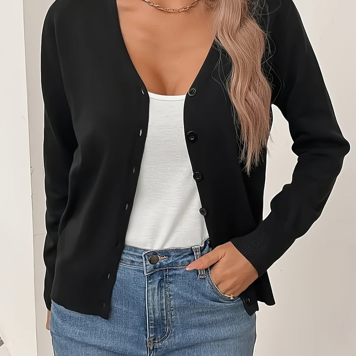 Virellia | Women’s Button Front Cardigan for Everyday Layering