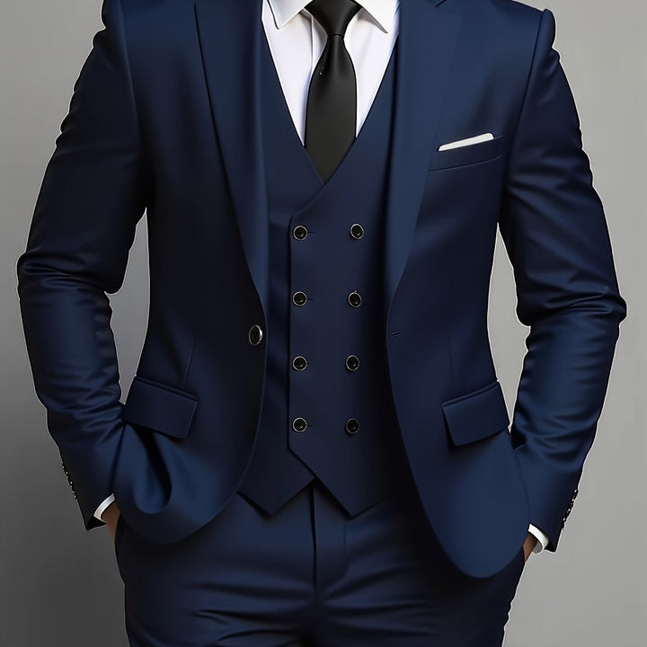 Lenvor | Men’s Three-Piece Suit designed for formal occasions