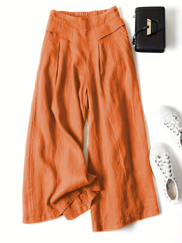 Velora | Women’s Wide-Leg Trousers designed for Laid-back Fit