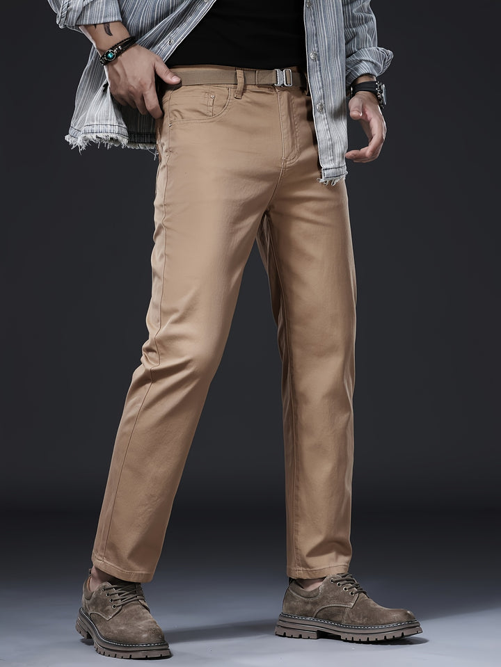 Zenvor | Men’s Straight-Leg Trousers with polished, precise tailoring