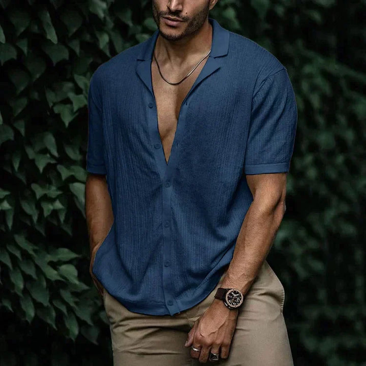 Elion | Men’s Casual Shirt with Short Sleeves