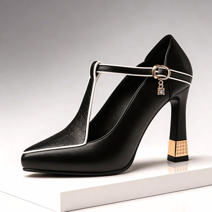 Isadora | Women’s T-Bar Heels for Occasion Outfits